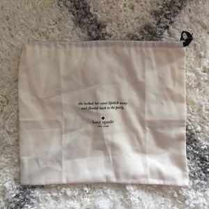Kate Spade dust bag ♠️